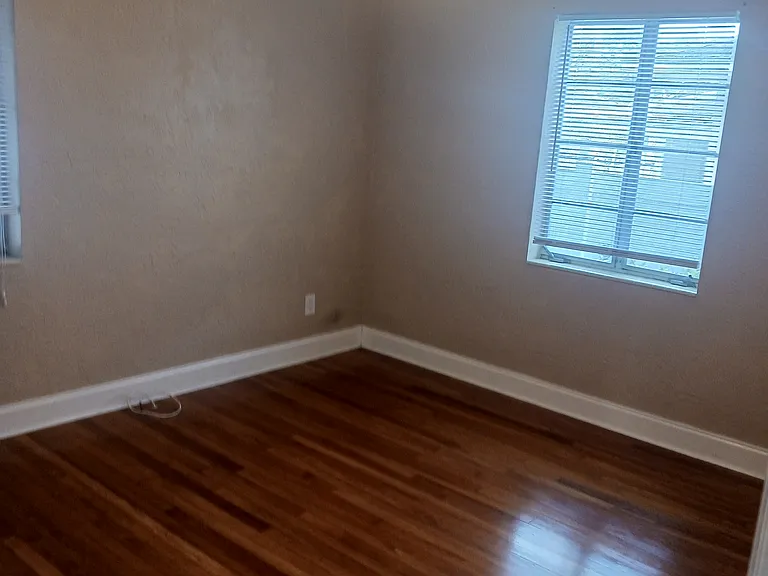 Bedroom in southwest corner of house.