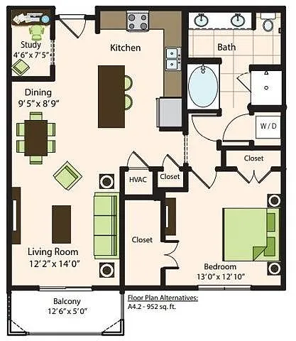 Floor plan A41