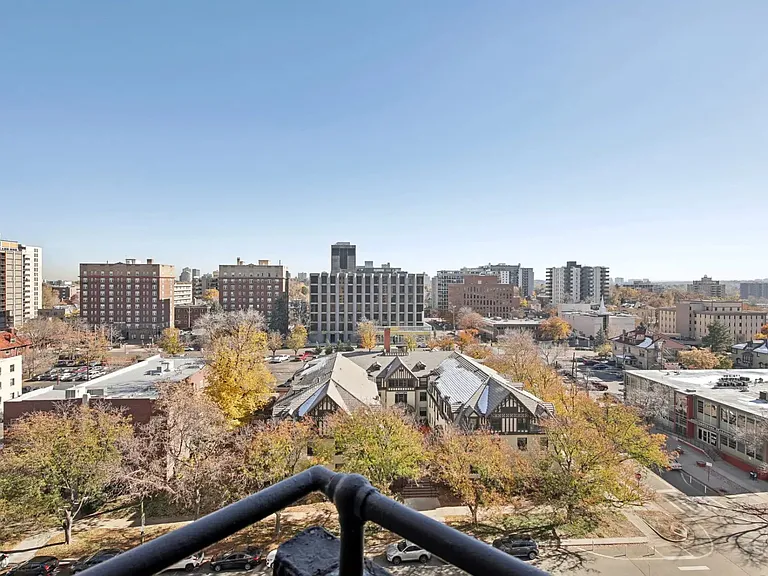 Gorgeous Capitol Hill views from your private balcony at Archer Tower in Denver, CO
