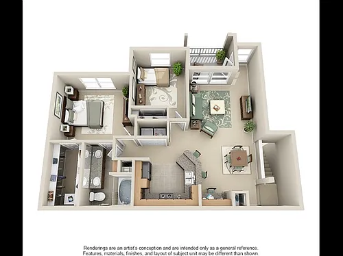 Floor plan B1