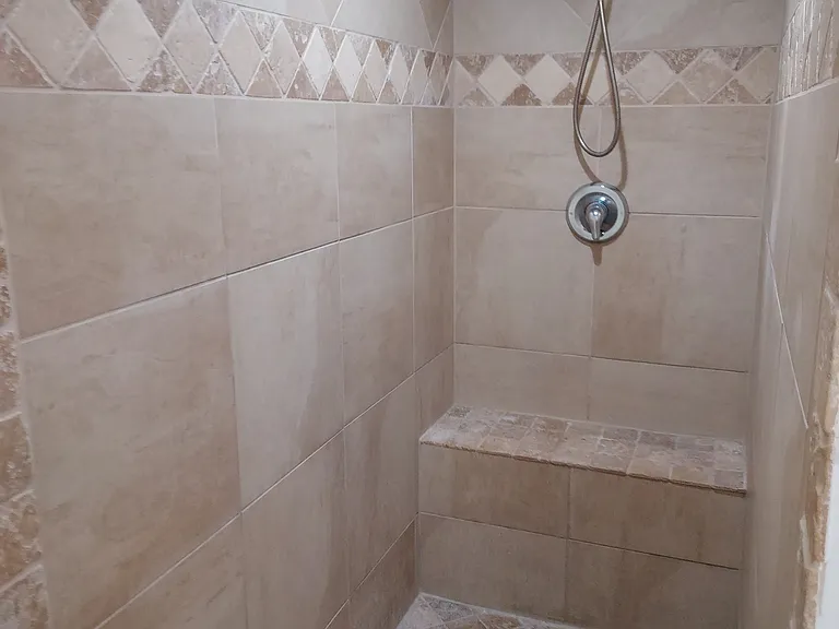 Walk in shower