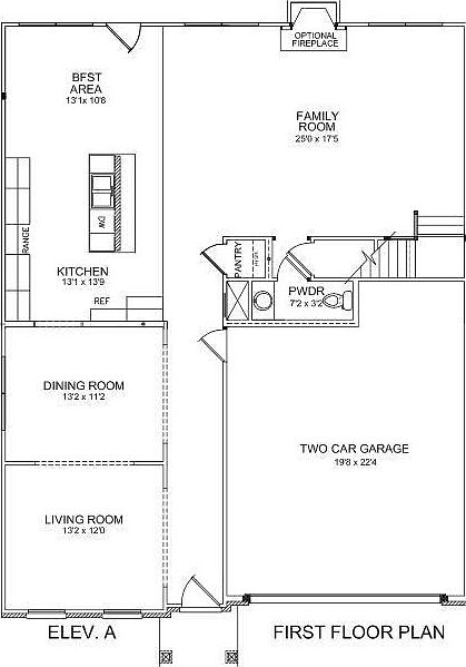 Floor Plan First Floor