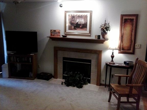 Gas Fireplace With Lighting