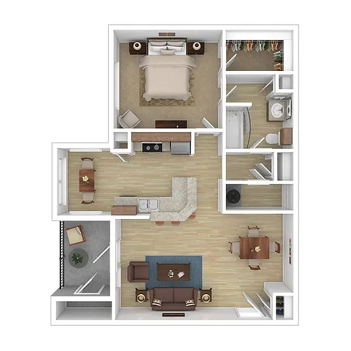 Floor plan A1B