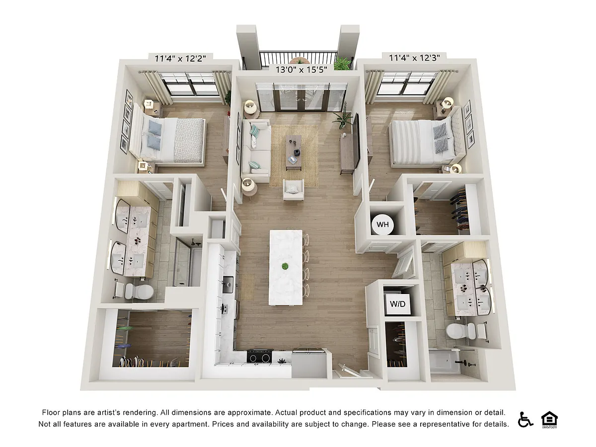 Floor plan Positano - L