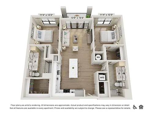 Floor plan Positano - L