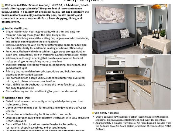 2nd image of 245 McDonnell Ave #202-A