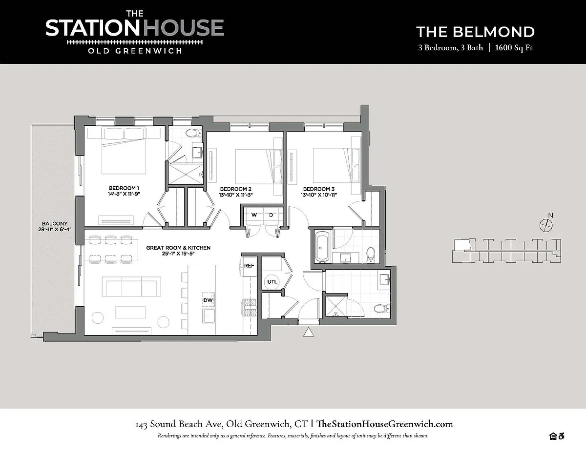 Floor plan The Belmond
