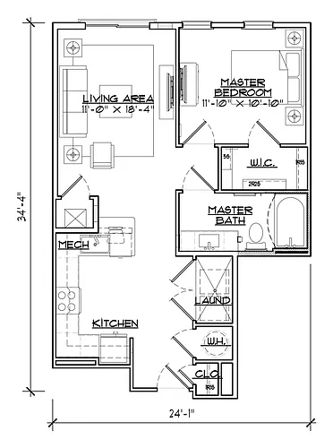Floor plan 1A