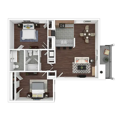 Floor plan B2