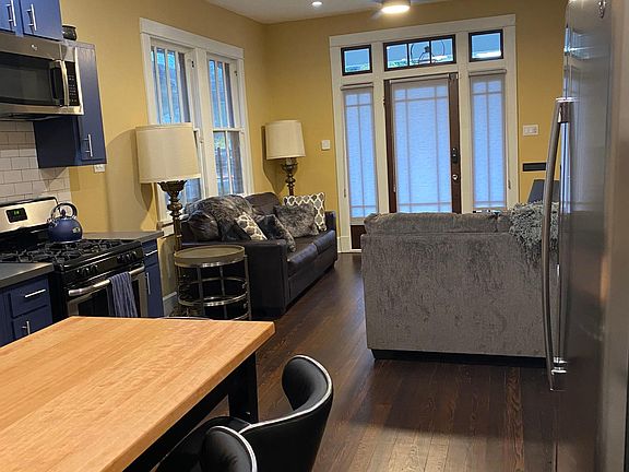 Kitchen and dining table