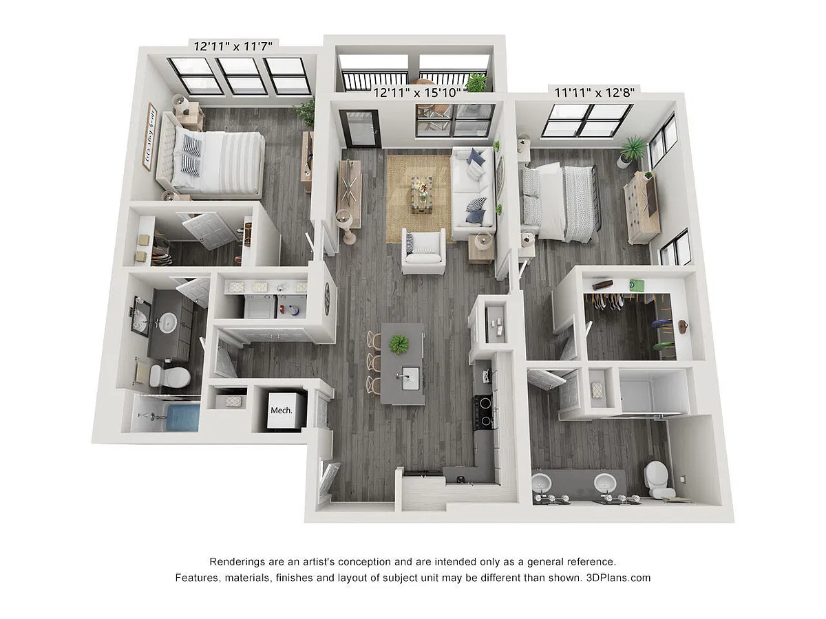 Floor plan 2E