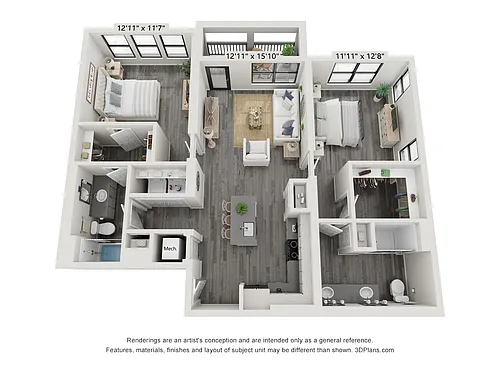 Floor plan 2E