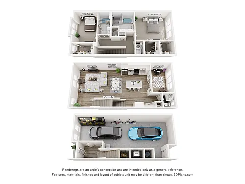 Floor plan B1 Elm - Sequoia