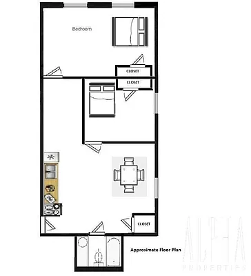 Rented by Alpha Properties NYC I LLC | media 7