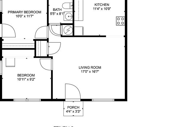 2nd image of 2833 N Overland Trl