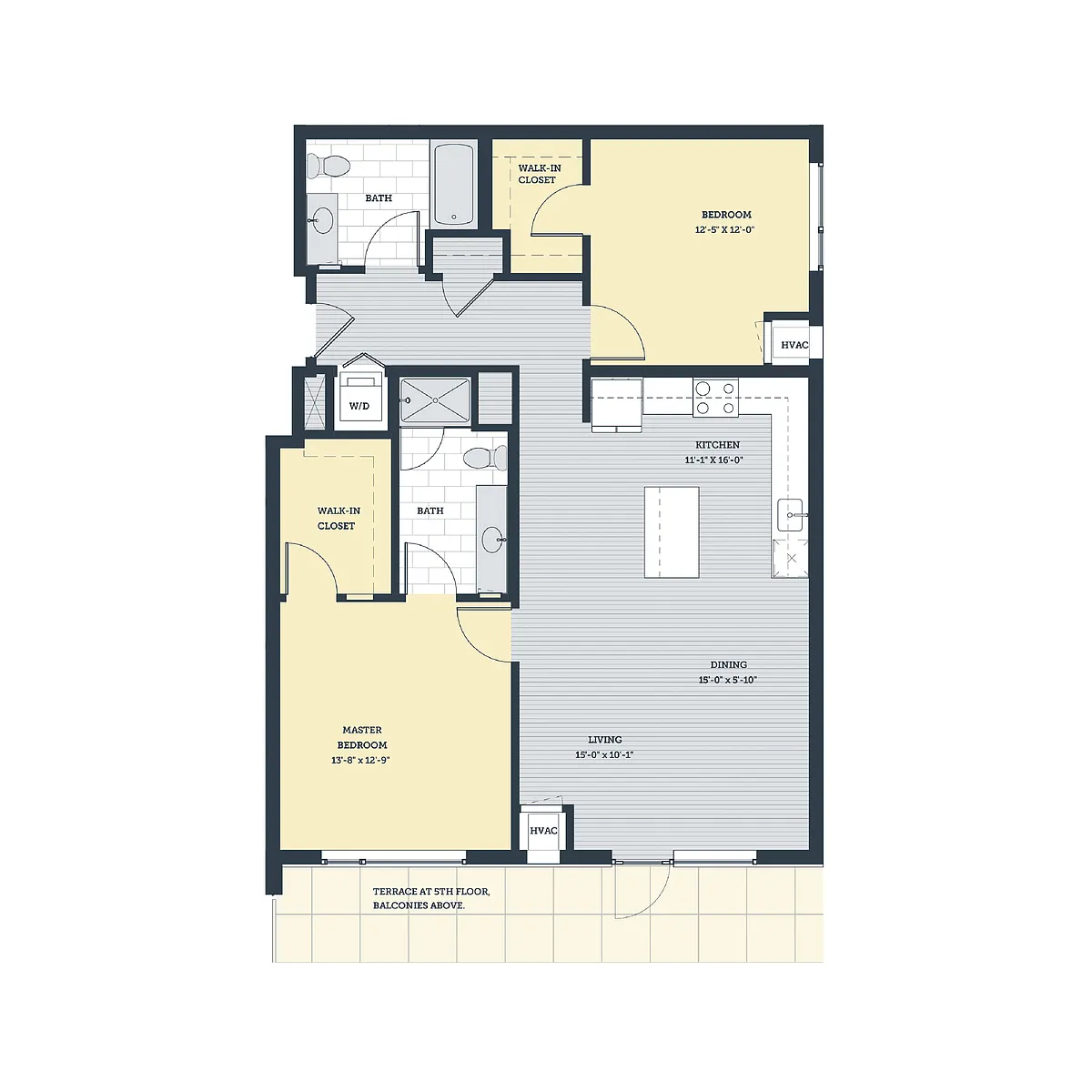 Floor plan 2J