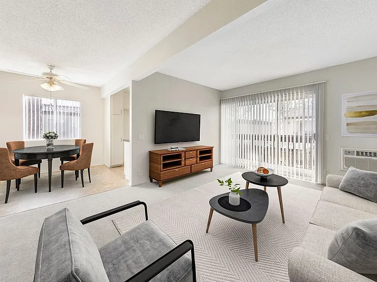 Dining Area and Living Room