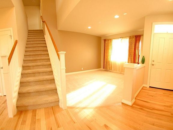 Living room and Staircase