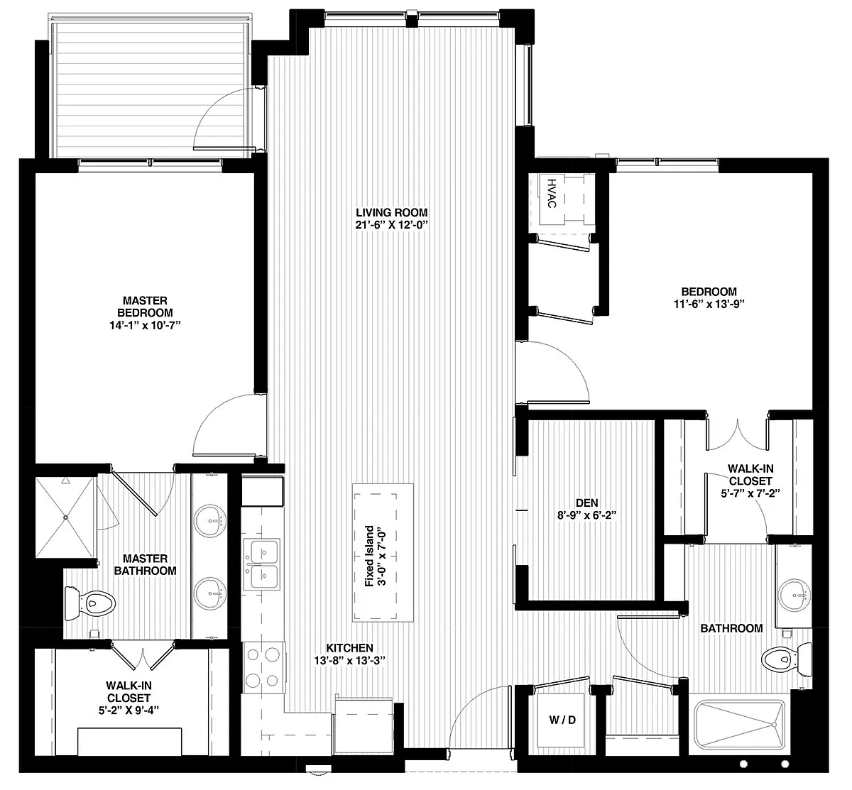 Floor plan Maxwell