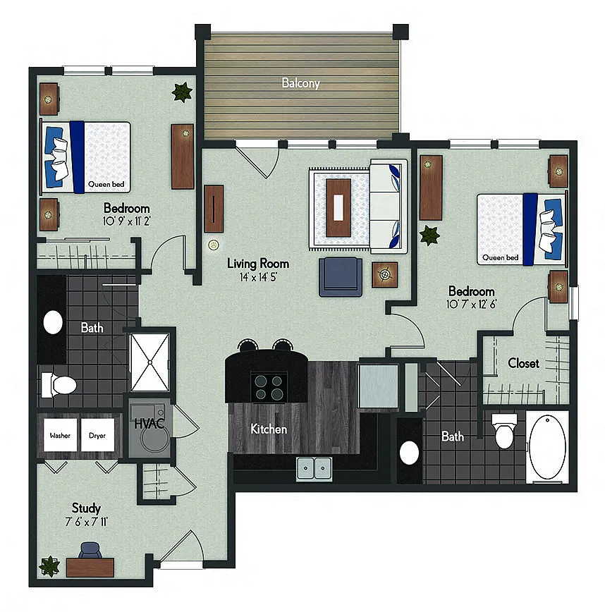 Floor plan Aksarben