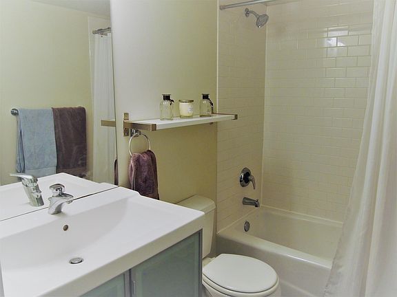 Clean bathroom