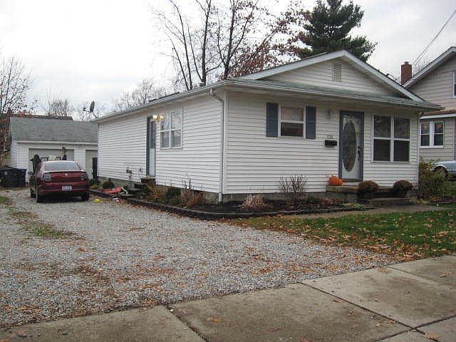 Front and Left Elevation with 2.5 car garage