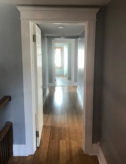Hall leading to rest of house