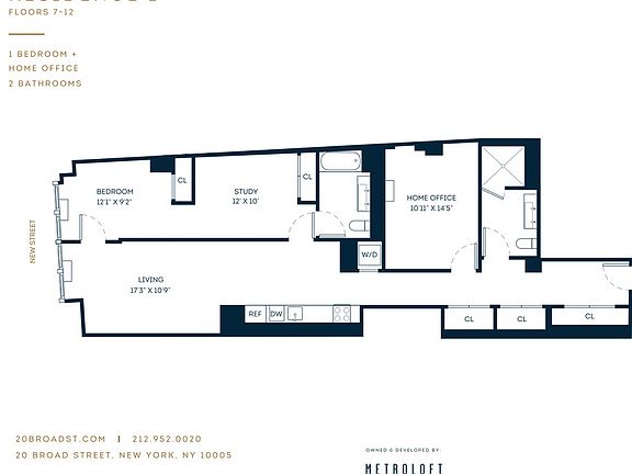 2nd image of 20 Broad St APT 1101