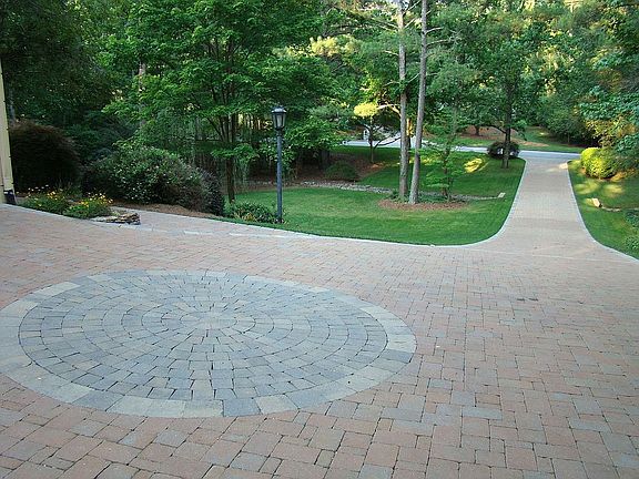 Driveway looking at street