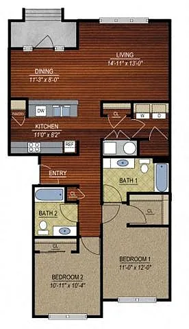 Floor plan B2