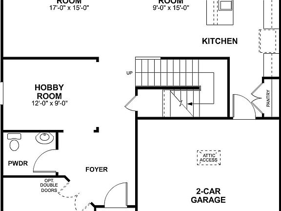 Eisenhower First Floor Floorplan