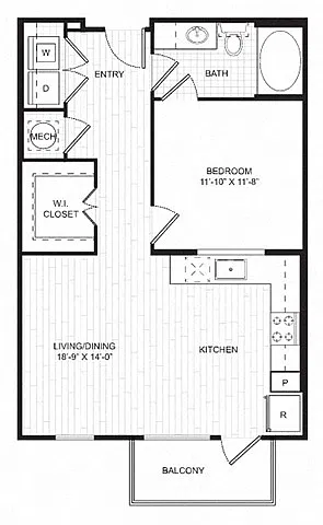 Floor plan A1-80