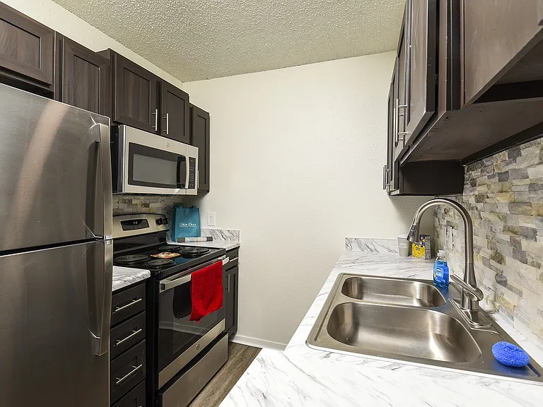A1 - Kitchen with Stainless Steel Appliances