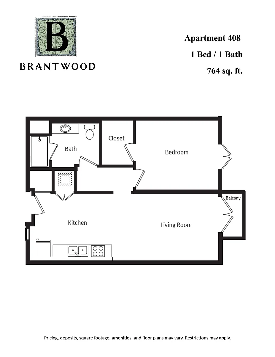Floor plan 408