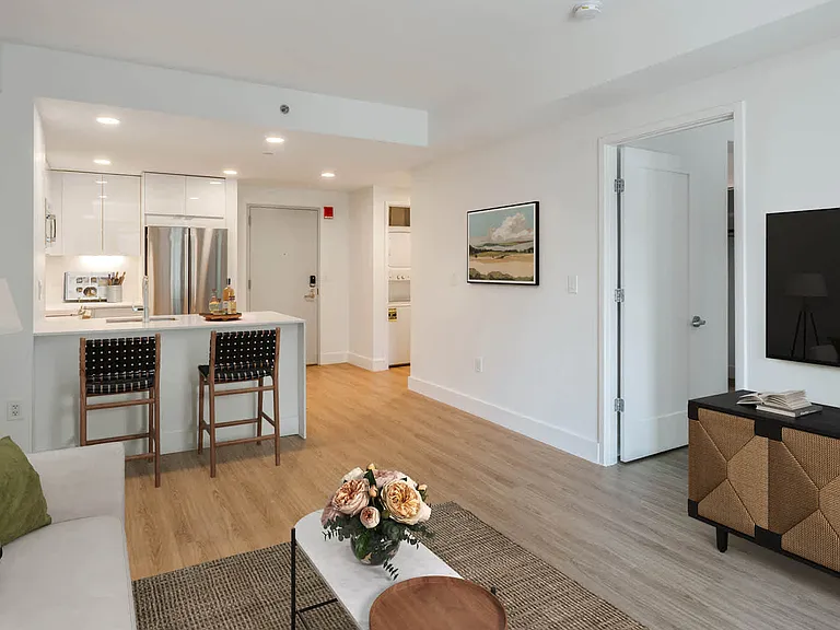 Living Room with Hard Surface Flooring
