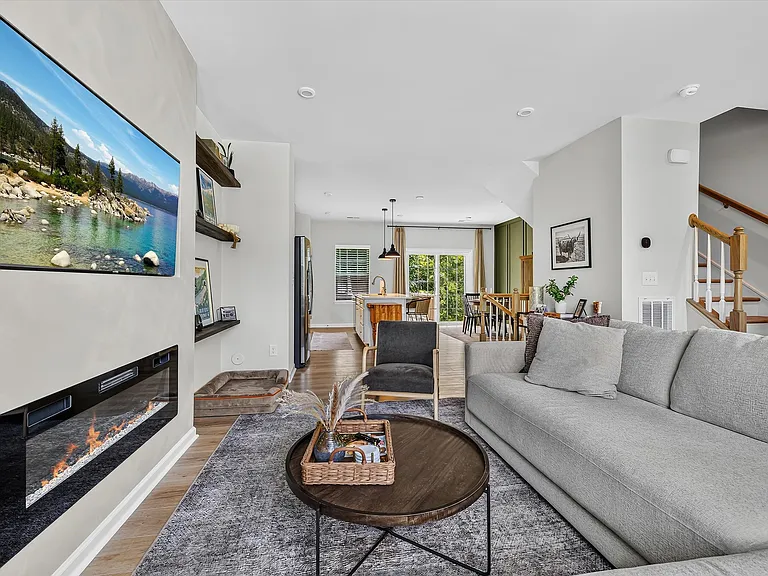 Open Concept living, kitchen and dining