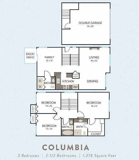 Floor plan Columbia