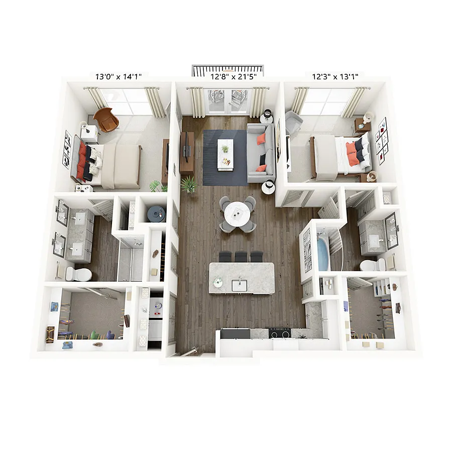 Floor plan Railhead