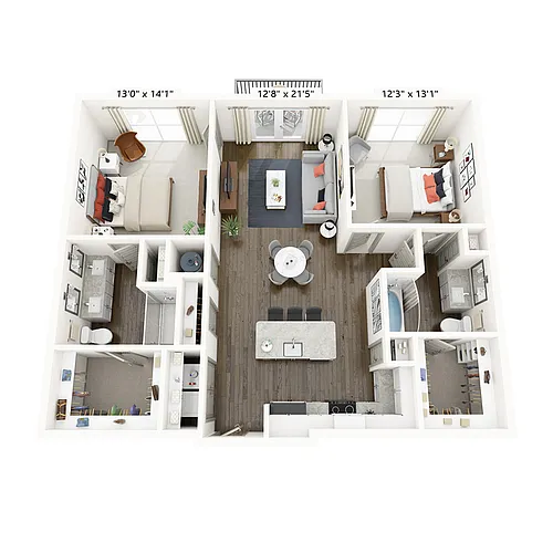 Floor plan Railhead
