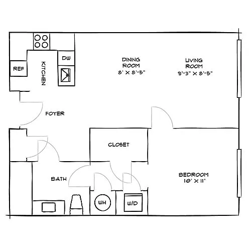 Floor plan Design 1A