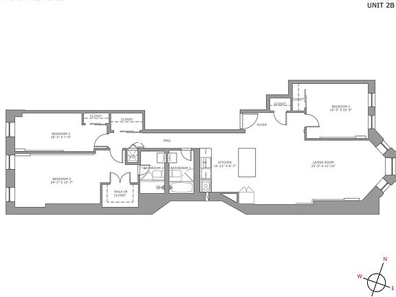 2nd image of 76 Saint James Pl APT 2B