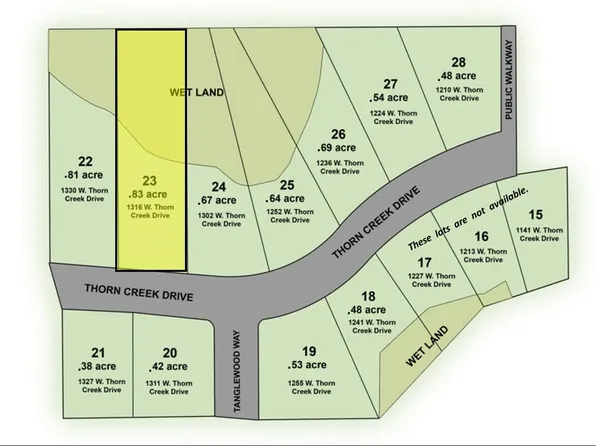 1316 Thorn Creek Dr #23, Hilbert, WI 54129