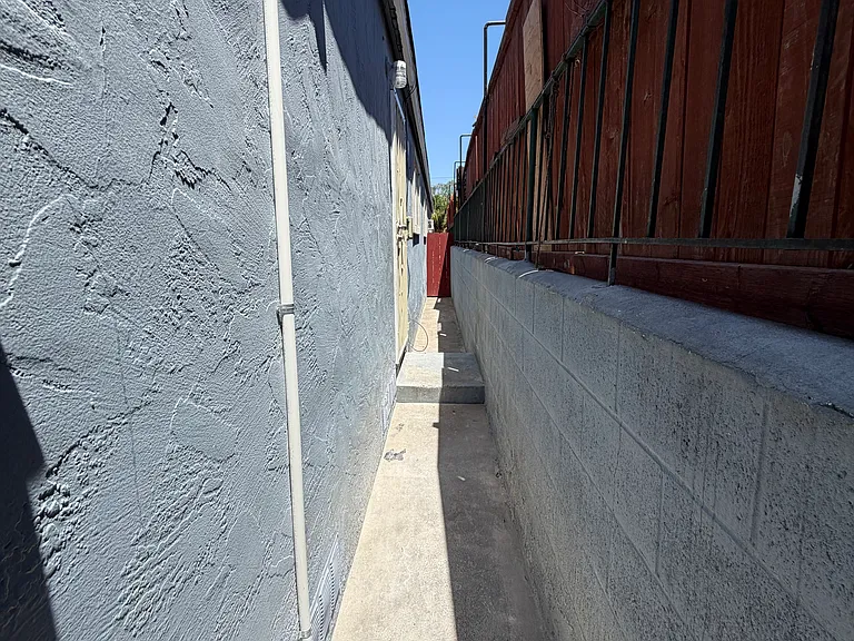Backdoor walkway