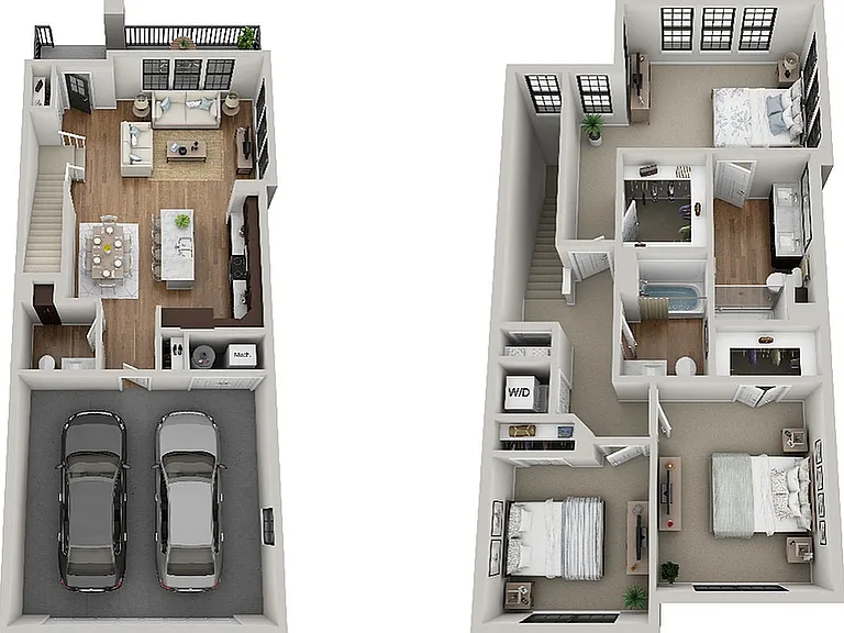 Floor Plan 3T | Arrabelle Apartments | Apartments in Cedarburg, WI Floor Plan 3T | Arrabelle Apartments | Apartments in Cedarburg, WI