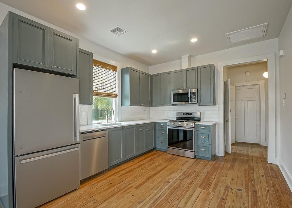 New kitchen with custom cabinetry and all new appliances