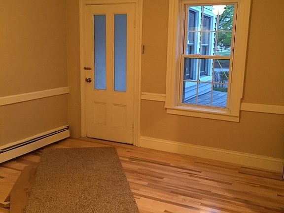 Hardwood living room