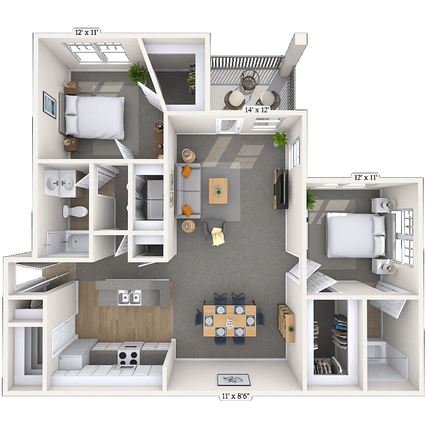 Floor plan Belmont