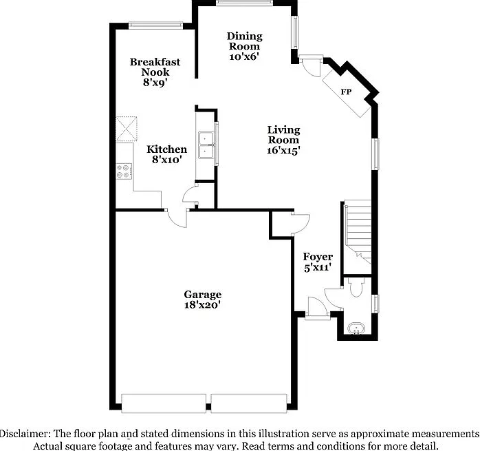 3 bed, 2.5 bath, 1687 sqft, $1,725 — Photo 2