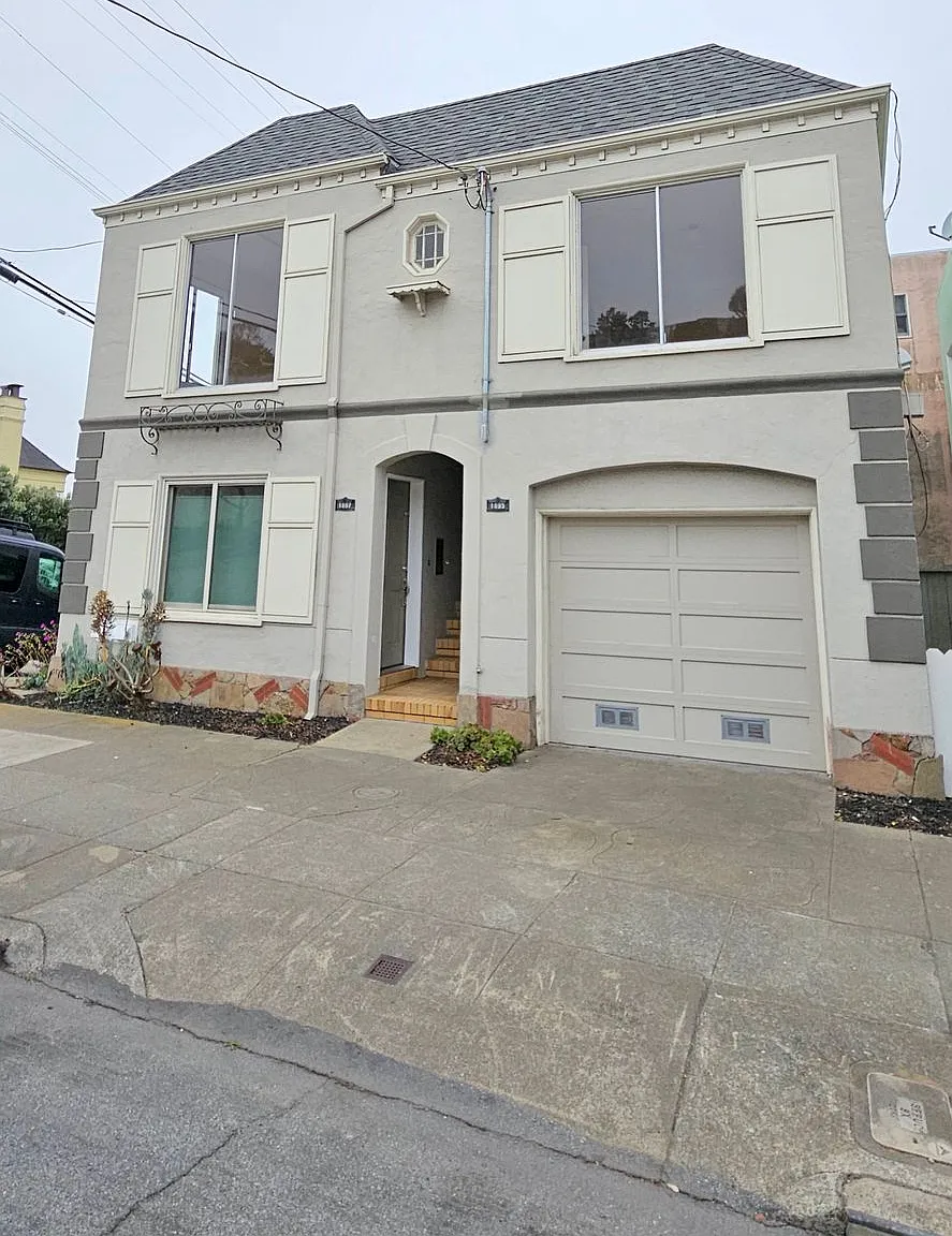 Golden Gate Heights: Top Floor 1 Bed 1 Bath Apt w/ Ocean View, A/C, Parking & Private Laundry — Photo 1